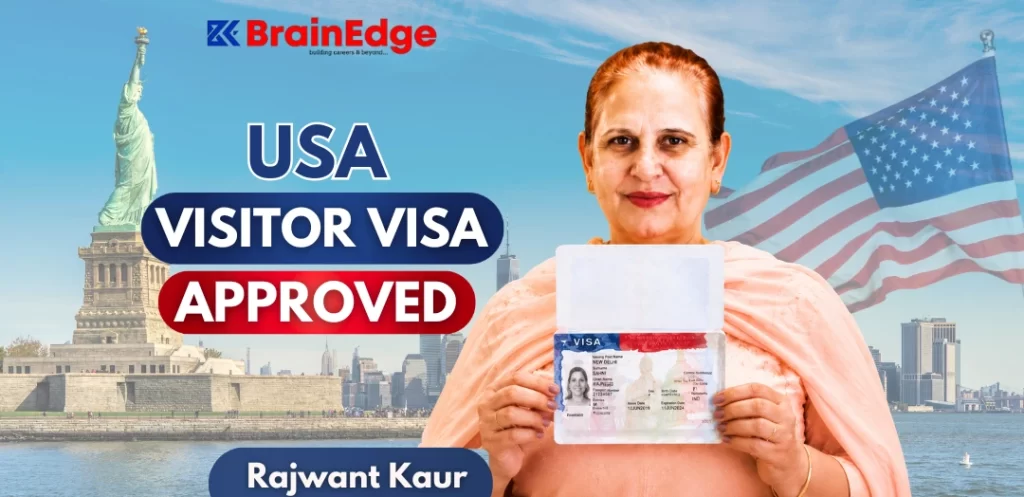 USA VISITOR VISA APPROVAL-RAJWANT KAUR